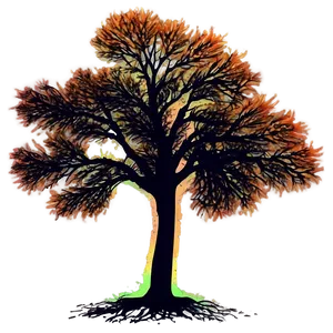 Autumn Tree Sunset Png 64 PNG image