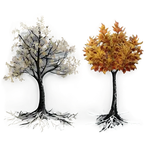 Autumn Trees PNG Wij58