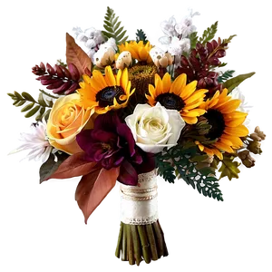 Autumn Wedding Bouquets PNG Vns53 PNG