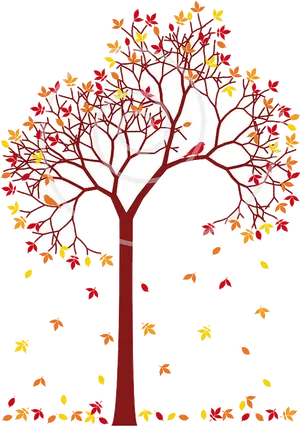 Autumnal Tree Artwork