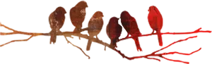 Autumnal Twigs Artistic Render PNG