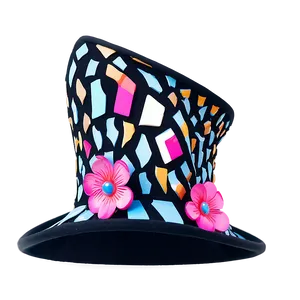 Avant-garde Couture Top Hat Png Hdu85 PNG image