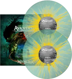 Avantasia Moonglow Vinyl Record PNG image