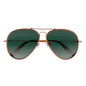 Aviator Glasses With Green Lenses Png 06272024 PNG image