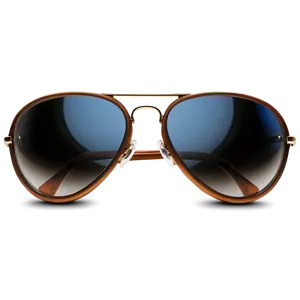 Aviator Glasses With Round Lenses PNG Jrn