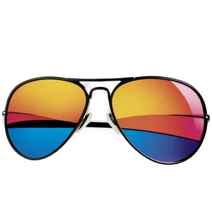 Aviator Sunglasses Silhouette PNG Agy47
