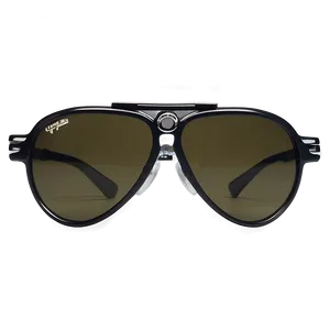 Aviator Sunglasses With Case PNG 38