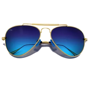 Aviators With Blue Lens Png Pff60 PNG image