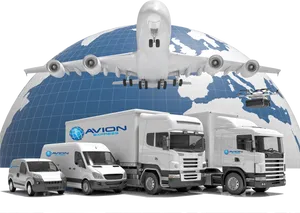 Avion Express Global Logistics PNG image