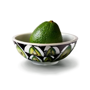 Avocado Bowl PNG Opy22 PNG