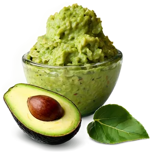 Avocado Guacamole PNG Sis95