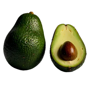 Avocado Half PNG Egb