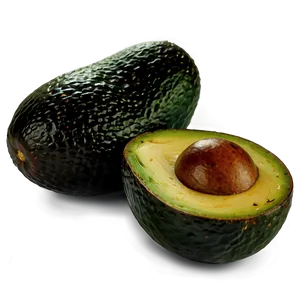Avocado Sliced Png Jgb30 PNG image