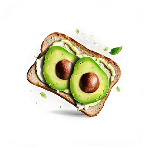 Avocado Toast Morning PNG 05212024