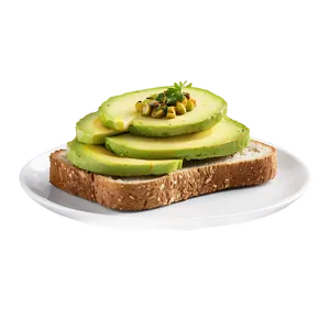 Avocado Toast Png 48 PNG image