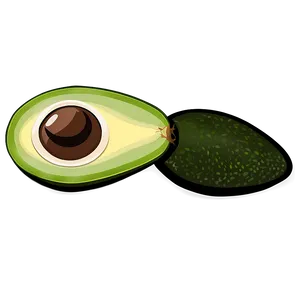 Avocado With Sunglasses PNG 54 PNG