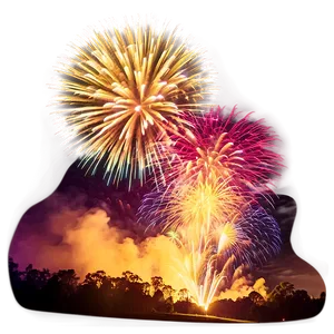 Awesome Fireworks Display Png 57 PNG image