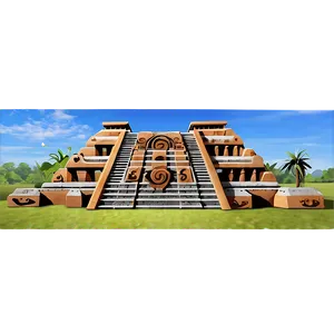 Aztec Architecture PNG Skd96