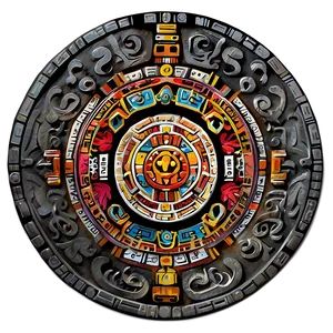 Aztec Calendar PNG 06202024 PNG