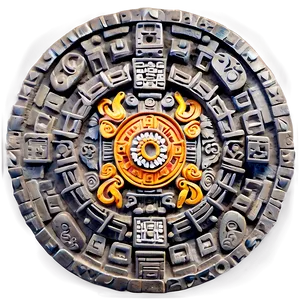 Aztec Calendar Stone Mexico Png Hoh PNG image