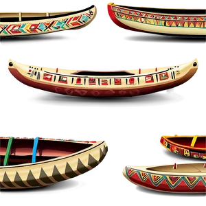 Aztec Canoes PNG Htu57 PNG