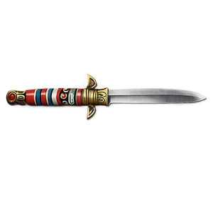 Aztec Ceremonial Knife Png 2 PNG image