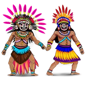Aztec Dance PNG 06202024 PNG