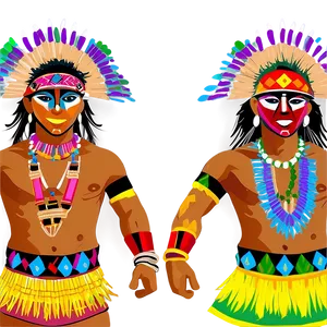 Aztec Dance PNG Vcf50 PNG
