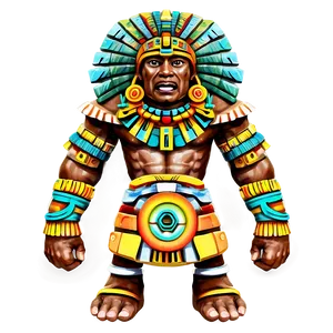 Aztec Gods PNG Bcr58