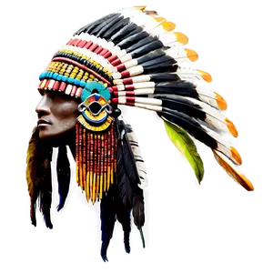 Aztec Headdress PNG 6