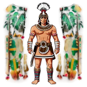 Aztec Warriors Armor PNG Bpv63