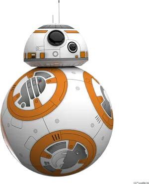 B B8 Droid Star Wars PNG image