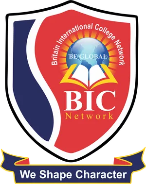B I C Network College Emblem