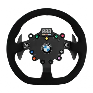 B M W Racing Steering Wheel PNG image
