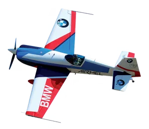 B M W Sponsored Aerobatic Airplane PNG image