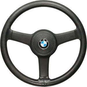 B M W Steering Wheel Classic Design PNG image