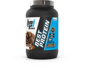 B P I Sports Best Protein Chocolate PNG image