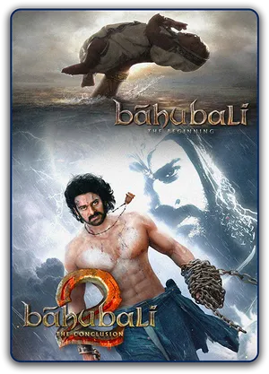 Baahubali Movie Poster Collage PNG image