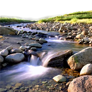 Babbling Brook Stream PNG Gpp91