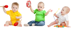 Babies_ Playing_ With_ Toys PNG image