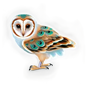 Baby Barn Owl Png 06252024 PNG image