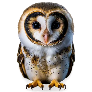 Baby Barn Owl Png 06252024 PNG image