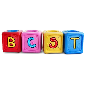 Baby Blocks Alphabet Png Ert PNG image