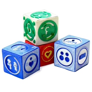 Baby Blocks For Education PNG 70