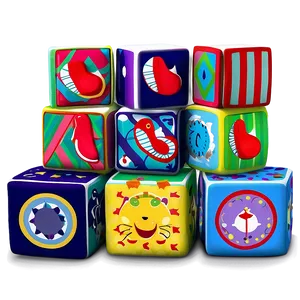 Baby Blocks For Nursery PNG Mkm
