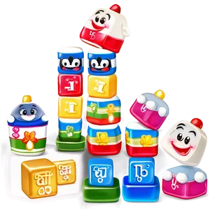 Baby Blocks Gift Set PNG Sbw45 PNG