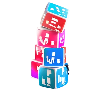 Baby Blocks In Blue PNG Xfs PNG