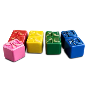 Baby Blocks Stack PNG 60