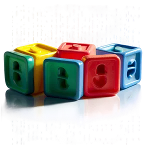 Baby Blocks Stack PNG Ppc