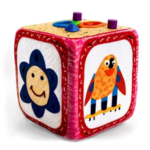 Baby Blocks With Animals PNG 06212024